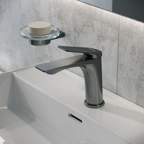 Смеситель Grossman Galaxy 510.K35.01.420 на раковину графит - фото 4