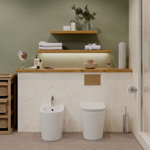 Биде напольное Iberica Blanca Burgos bide IB.BRA.B32 цвет белый - фото 5