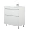 Тумба под раковину Corozo Алабама SD-00000595 80х40 напольная цвет белый
