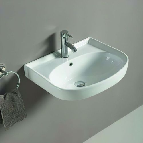 Раковина керамическая Art&Max AM-78364 60х20 накладная цвет белый