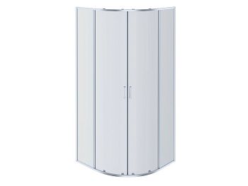 Душевой уголок Aquatek АРИЯ AQ ARI RO 10020CH 100х100 стекло прозрачное профиль хром без поддона