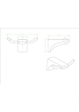 Крючок CeramaLux Monelli 70001