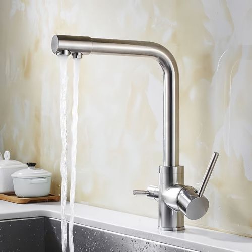 Смеситель для кухни BOCH MANN LAURA BN BM10423 на мойку никель