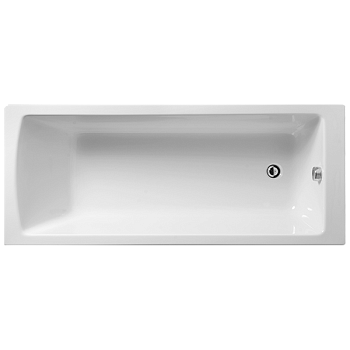 Ванна акриловая Vitra Neon 52530001000 170х70 пристенная прямоугольная без ножек