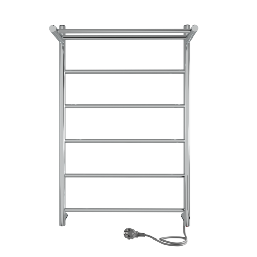 Полотенцесушитель электрический Indigo LINE с полкой LСLE80-50PR 55х80 хром - фото 2