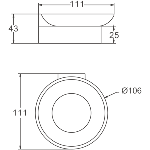 Мыльница BELZ B90802 - фото 2