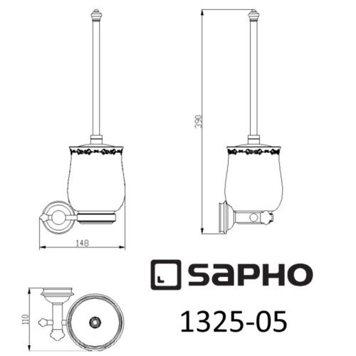 Ершик Sapho ASTOR 1325-08 - фото 3