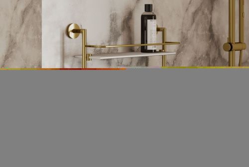 Полка в ванную комнату Allen Brau Priority 6.31015-GB - фото 2