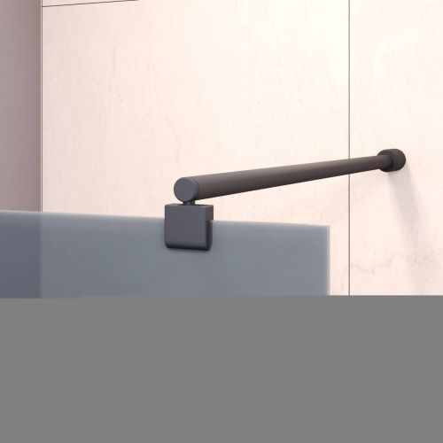 Душевая шторка на ванну RGW Screens 351105109-34 90х150 стекло тонированное профиль черный ориентация универсальная - фото 2