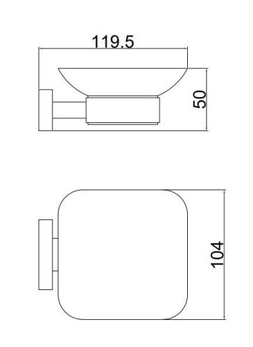 Мыльница BELZ B90302 - фото 2