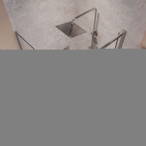 Душевой уголок Niagara Nova NG-66-9A-A90-34 90х90 стекло прозрачное профиль хром без поддона - фото 5