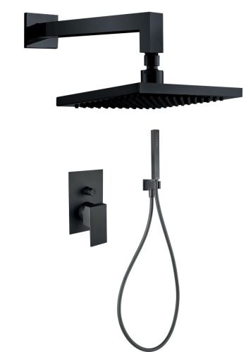 Душевая стойка Webert PE890103560 настенная цвет черный - фото 2
