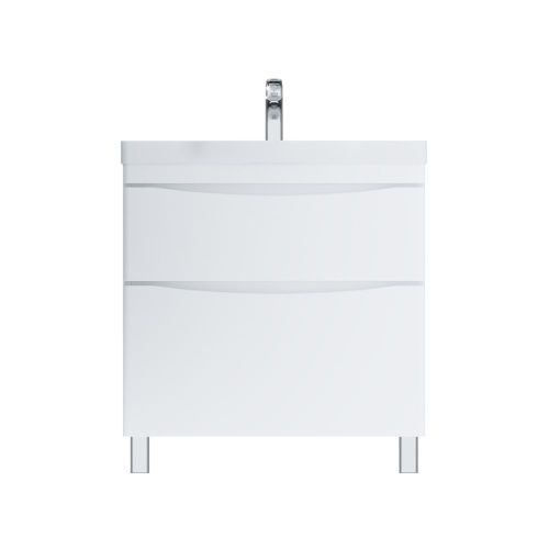 Тумба под раковину Am.Pm Like M80FSX0802WG 80х50 напольная цвет белый - фото 2