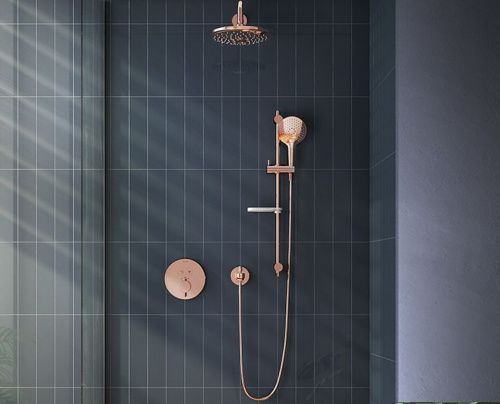 Душевой гарнитур Vitra Bliss A4574326EXP настенный медь - фото 2