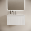 Тумба под раковину Sancos CODE CD80W 80х50 подвесная цвет белый
