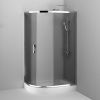 Душевой уголок Am.Pm Like W83G-302U120CG 120х80 стекло тонированное профиль хром без поддона