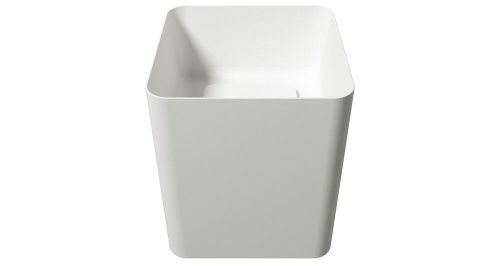 Раковина из искусственного камня Zenon Aris 4000.000.000.000.39673 40х40 подвесная цвет белый