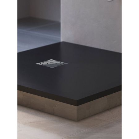 Душевой поддон из искусственного камня RGW Stone Tray 16152075-02 75х75 серый без ножек