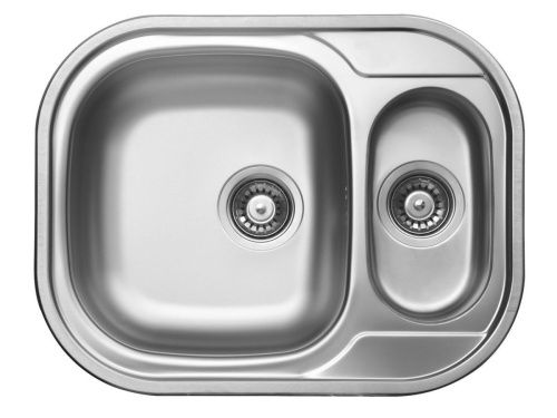 Кухонная мойка Ukinox Галант GAP620.480 15GT8K 2L 50х60 цвет хром поверхность полированная - фото 2
