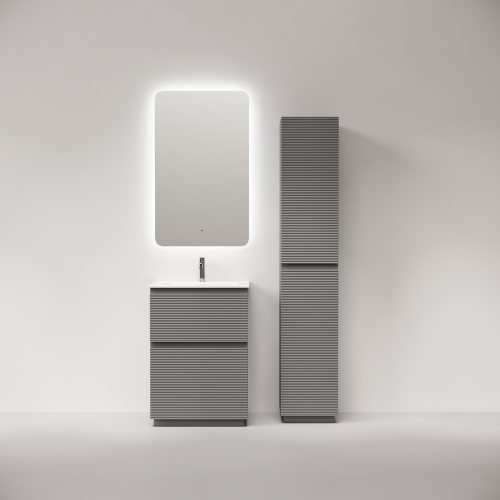 Тумба под раковину Sancos FOLK Floor FL60FES 60х40 напольная цвет серый - фото 5