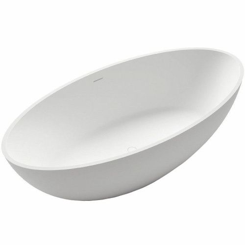 Ванна из искусственного камня Gruppo Treesse CAREZZA V308BL 180х85 отдельностоящая овальная