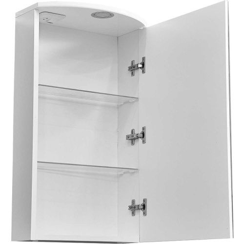 Зеркало-шкаф Stella Polar Концепт SP-00000222 40х70 подвесной цвет белый - фото 3