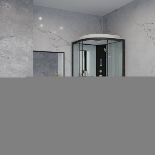 Душевая кабина Niagara Classic 67031414P 80х80 четверть круга с крышей ориентация универсальная - фото 3