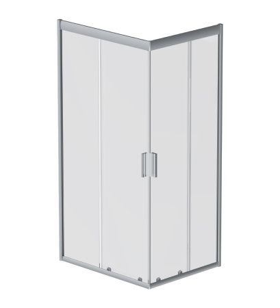 Душевой уголок Am.Pm Gem W90G-404-100280-MT 100х80 стекло прозрачное профиль хром без поддона