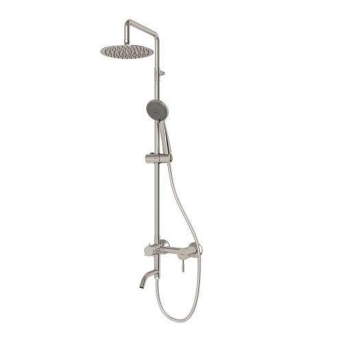 Душевая стойка Dorff Logic D0703000SS настенная цвет нержавеющая сталь - фото 2