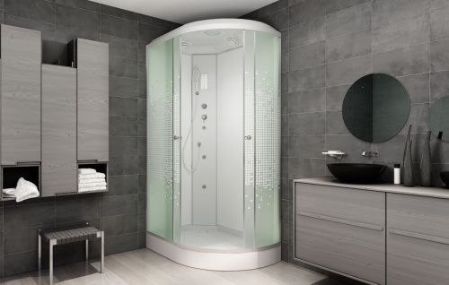 Душевая кабина AvaCan L902LGM+EL 120х80 асимметричная с крышей ориентация левая - фото 3