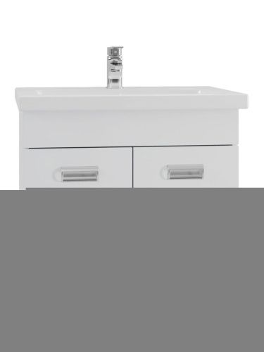 Тумба с раковиной Orange Таис TP2-TUW+RA 60х50 подвесная цвет белый - фото 2