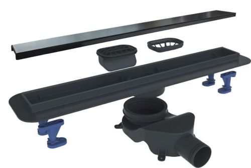 Душевой лоток BelBagno LUCE BB-LD-LUCE-90-NERO 90х15 черный - фото 2