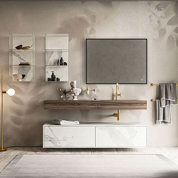 Зеркало с подсветкой Vincea VLM-3VN800B 80х60 подвесное