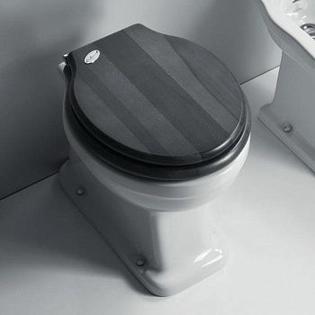 Чаша унитаза приставная Simas Londra LO901bi цвет белый без бачка и сиденья душевой смыв