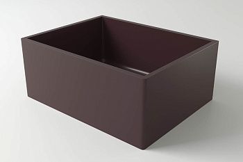 Раковина из искусственного камня Holbi HALLEY 1.02.012.11.3 50х40 встраиваемая цвет коричневый