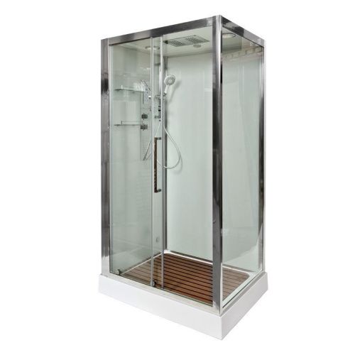 Душевая кабина AvaCan Z120EL 120х90 прямоугольная с крышей ориентация универсальная - фото 4