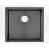 Кухонная мойка Grandex Aqua 5040603 50х45 цвет серый поверхность матовая