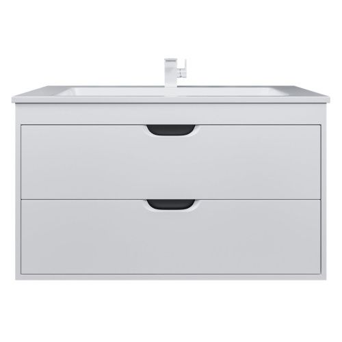 Тумба с раковиной Uperwood UPD Modul 393020562 100х50 цвет белый - фото 4