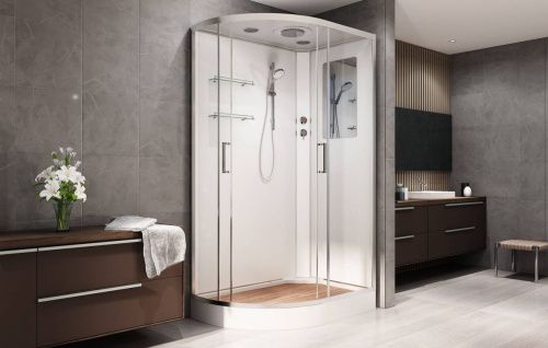 Душевая кабина AvaCan A102R 120х80 асимметричная с крышей ориентация правая - фото 4