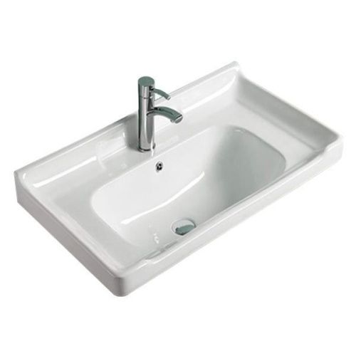 Тумба с раковиной Comforty Рига 00004142213CF 60х50 подвесная цвет коричневый - фото 3