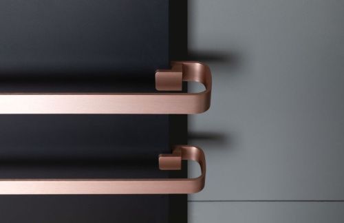 Полотенцесушитель электрический Allen Brau Infinity 00325631 45х120 черный - фото 5