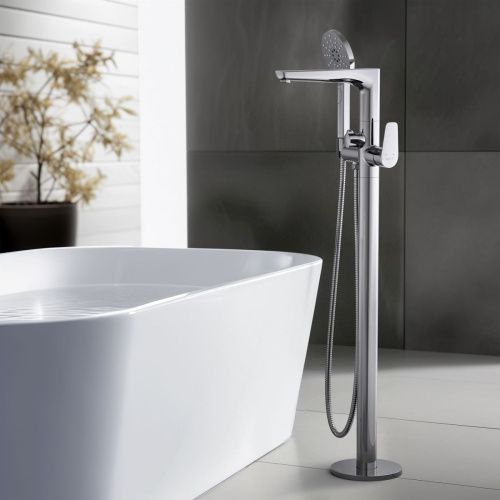 Смеситель Aquatek БЕТТА AQ1145CR напольный хром - фото 4