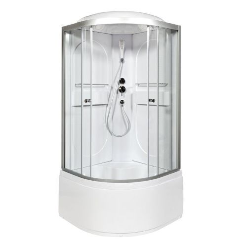 Душевая кабина AvaCan L610 100х100 четверть круга с крышей ориентация универсальная - фото 2