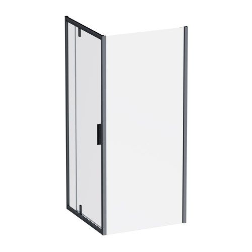 Душевой уголок Am.Pm Gem W90G-404-9090-BT 90х90 стекло прозрачное профиль черный без поддона - фото 2