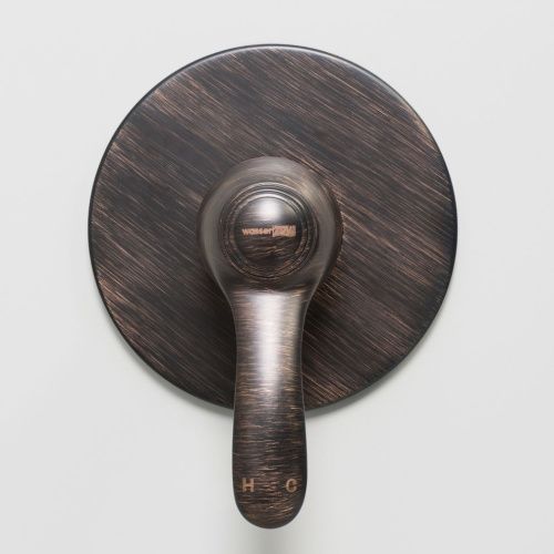 Смеситель для душа Wasserkraft Isar 1300 1351 встраиваемый в стену бронза - фото 2