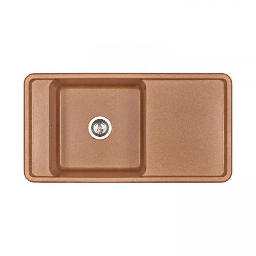 Кухонная мойка Aquaton Беллис 1A725132BS270 95х50 цвет коричневый