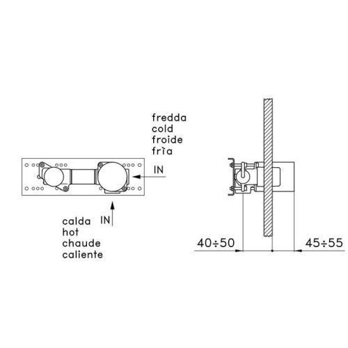 Встраиваемая часть для смесителей Stella Bamboo UN016010000 - фото 2