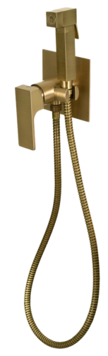 Гигиенический душ со смесителем Remer AU65VO латунь - фото 2