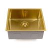 Кухонная мойка Grandex Aqua 5040601 50х45 цвет золото поверхность матовая