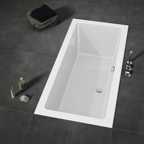 Ванна акриловая Riho LUGO B137001005 200х90 пристенная прямоугольная без ножек